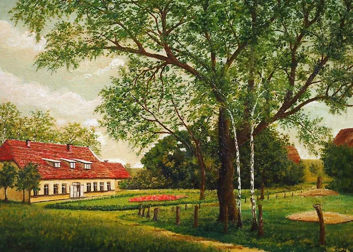 Lägenhet Gut-rattelvitz-parterre-a-hochwertig-sauna-kamin-etankstelle-spielscheune-15-000qm-parkland *